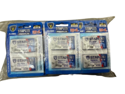 21042#ลวดเย็บกระดาษเบอร์10 2pcs 12ชิ้น/แพ็ค ราคา10บาท
