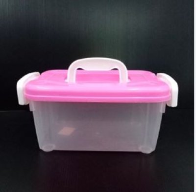 287-V9#กล่องฟิวชั่น-ตัวใส-ฝาสีหวาน บรรจุ12ชิ้น/แพ็ค ราคา39บาท/ชิ้น