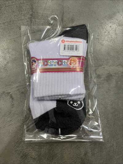 E77-ดต-79#ถุงเท้าสปันแบบหนาพื้นเทา+กันลื่น 7-9 แพ็ค 12 ชิ้น ราคา 25 บาท