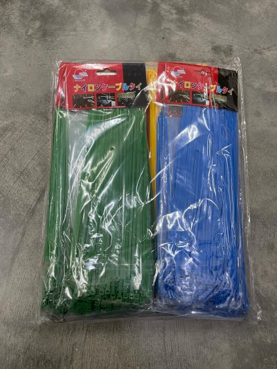 A039-66 เคเบิ้ลไทร์120 เส้นสีสดบรรจุ12ชิ้น/แพ็ค ราคา20/ชิ้น