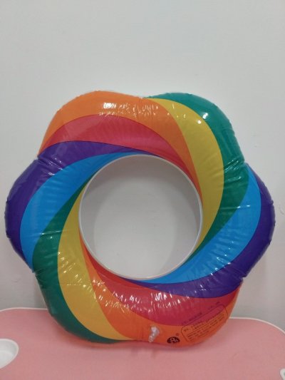 J268-50#ห่วงยางเป่าลมดอกไม้