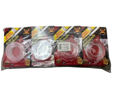 20553#เทปกาวสองหน้า 12ชิ้น/แพ็ค ราคา15บาท