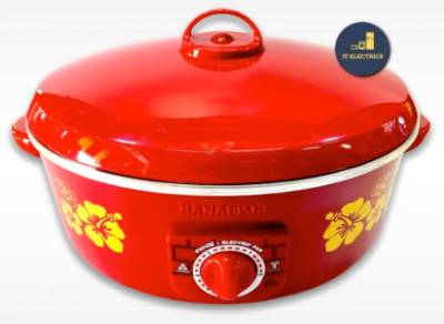 กระทะไฟฟ้าHEP-14ไม่เคลือบ-ไม่มีซึ้ง