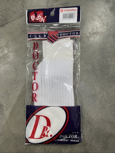 888#ถุงเท้าไนล่อน2หน้าแบบหนาDRขาว 5-7 แพ็ค 12 ชิ้น ราคา 20 บาท