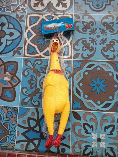 ST5513#ตุ๊กตาไก่มีเสียง