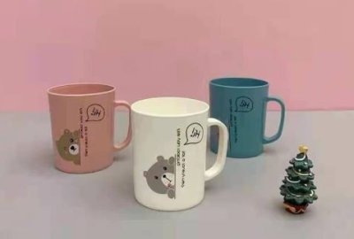 HY630-52#แก้วการ์ตูนมีหู