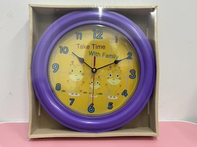 นาฬิกาแขวนทรงกลม สี TW-357 สี,L./TNC