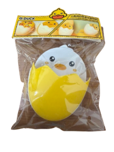 J076-116#ใส่แปรงรูปเป็ด 12ชิ้น/แพ็ค ราคา25บาท