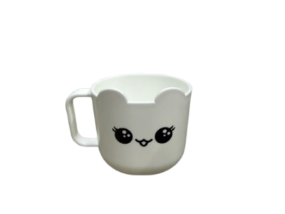 A-162P#แก้วแมวเหมียวพิมพ์ลาย 12ชิ้น/แพ็ค ราคา10บาท