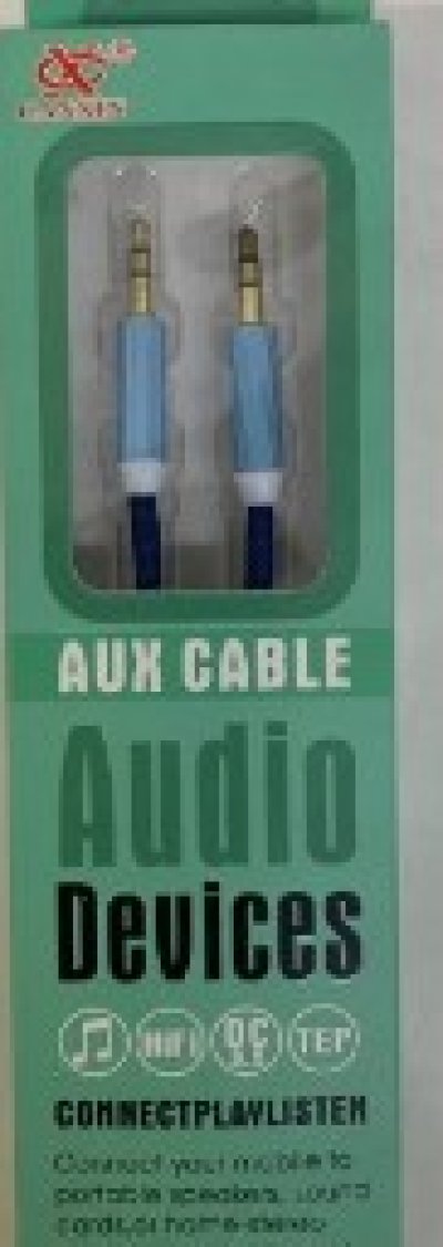 1236-9#สายAUXต่อลำโพง 12ชิ้น/แพ็ค ราคา20บาท