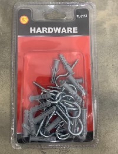 PL-3112#ชุดตะปู บรรจุ12ชิ้น/แพ็ค ราคา20/ชิ้น