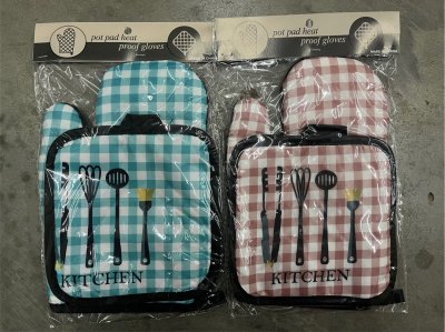 A035-88#ถุงมือจับร้อน 12ชิ้น/แพ็ค ราคา25บาท