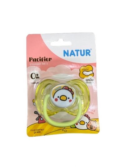 NATUR จุกนมหลอก S สำหรับเด็ก 0+