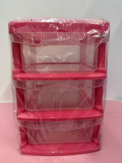 NO.712-3#ลิ้นชักมินิ 3 ชั้น 12ชิ้น/แพ็ค ราคา69 บาท