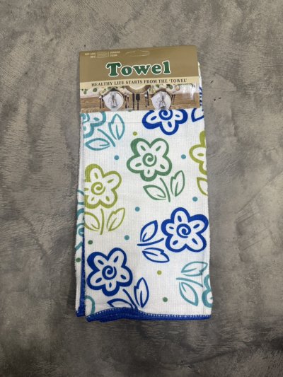 4091#ผ้าเช็ดมือ 40*60 ซม. 12ชิ้น/แพ็ค ราคา20 บาท