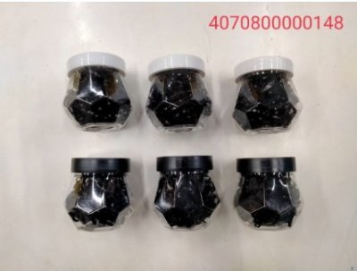 ยางรัดผมกระปุกเพชรดำ-กลาง M บรรจุ12ชิ้น/แพ็ค ราคา15บาท/ชิ้น