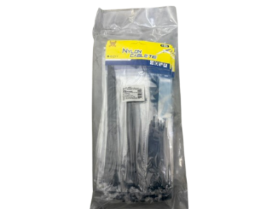 13251#เคเบิ้ลไทร์ (BW) 45PCS 12 ชิ้น/แพ็ค ราคา 10บาท