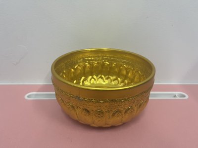 ขัน 14 ซม. สีทอง/มะลิ