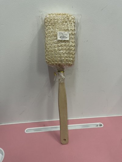 PL-6238#ใยอาบน้ำบวบด้ามไม้