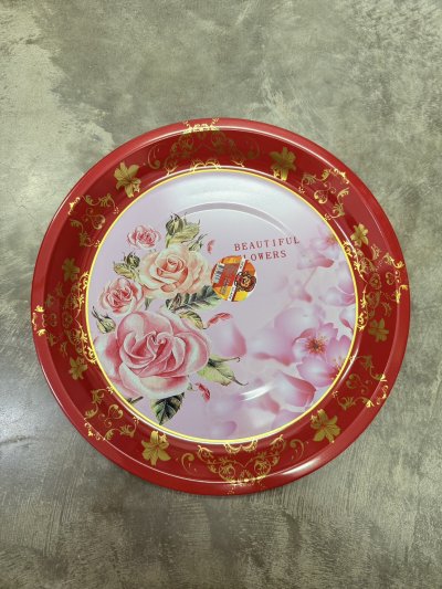 LH-4318#ถาดแดง 30CM.