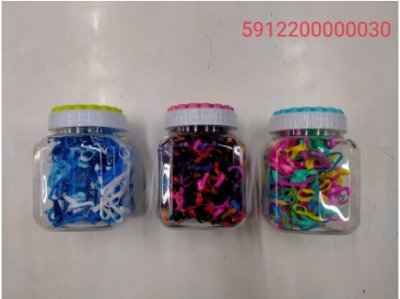 ยางกล่องกลมคละสี-ใหญ่ L บรรจุ12ชิ้น/แพ็ค ราคา20บาท/ชิ้น