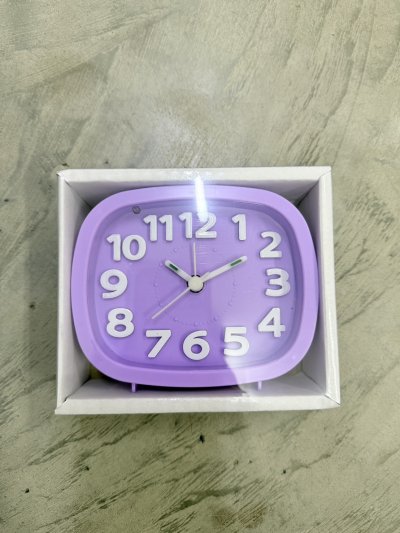 JA-1016 PT#นาฬิกาปลุก 1เสียง คละสี