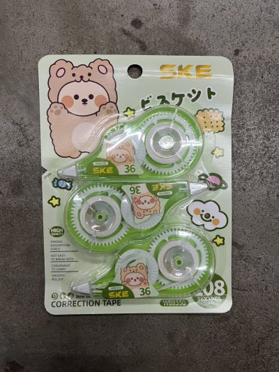 WB8350#ลิควิดลบคำผิดแผง 3 อัน 12ชิ้น/แพ็ค ราคา20บาท