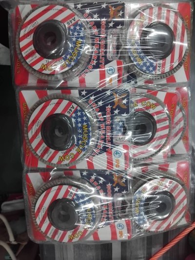 12298#แผ่นเจียร์ 4นิ้ว 2pcs