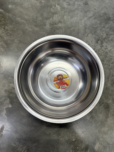 LH-6004#กะละมังสแตนเลส 24CM.โหล/ 12ชิ้น ราคา 20 บาท