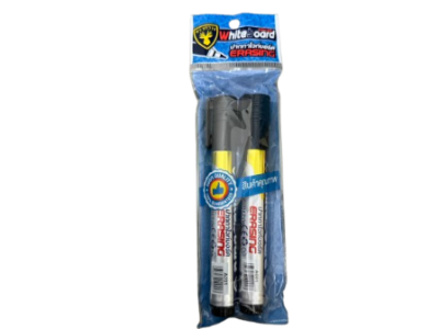 21070#ปากกาไวท์บอร์ดดำ 2PCS. 12 ชิ้น/แพ็ค ราคา 10บาท