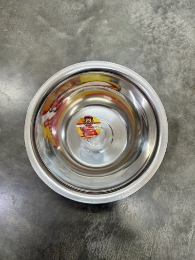 LH-6000#กะละมังสแตนเลส 18CM.โหล/ 12ชิ้น ราคา 20 บาท