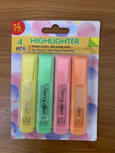 PL-2031#ปากกาไฮไลท์ บรรจุ12ชิ้น/แพ็ค ราคา20บาท/ชิ้น