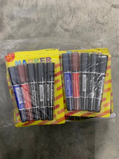 PL-8750#ปากกาเมจิ5 บรรจุ12ชิ้น/แพ็ค ราคา20บาท/ชิ้น
