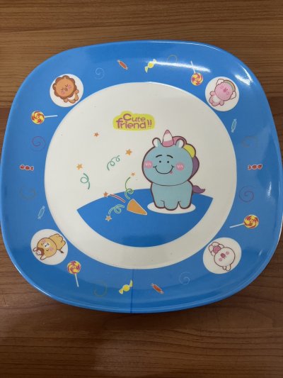 FP109#จานลึก 9 นิ้ว ลายการ์ตูน 12ชิ้น/แพ็ค ราคา25บาท