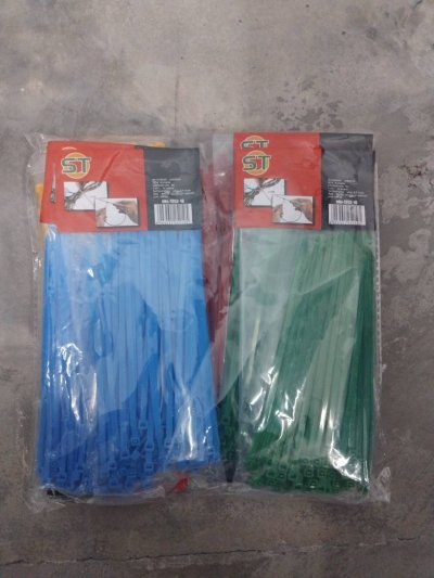 1252-10#เคเบิ้ลไทร์สี 15cm.บรรจุ12ชิ้น/แพ็ค ราคา20/ชิ้น