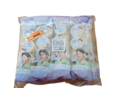 เทปกาวย่นMAX24mm 1*4 ม้วน 12ชิ้น/แพ็ค ราคา 20 บาท