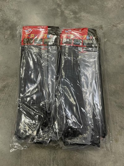 A039-70 เคเบิ้ลไทร์120เส้นสีดำขาว
