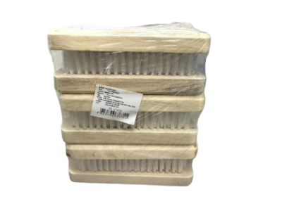 17635#แปรงซักผ้าขนขาว 12 ชิ้น/แพ็ค ราคา 10บาท