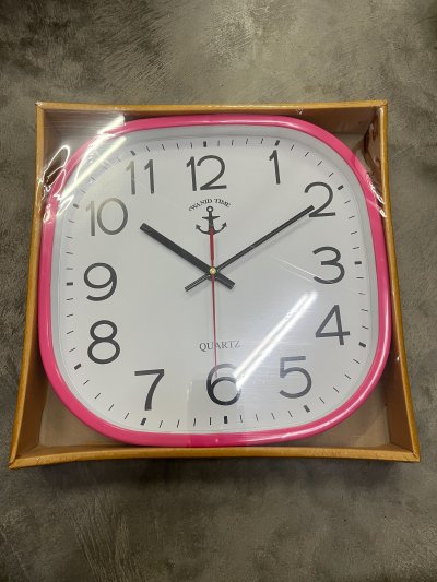 TW-416 สี W#นาฬิกาแขวนทรงสี่เหลี่ยม