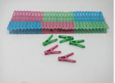 NO.937#กิ๊บหนีบผ้าแผง 60 ตัว บรรจุ12ชิ้น/แพ็ค ราคา25บาท/ชิ้น