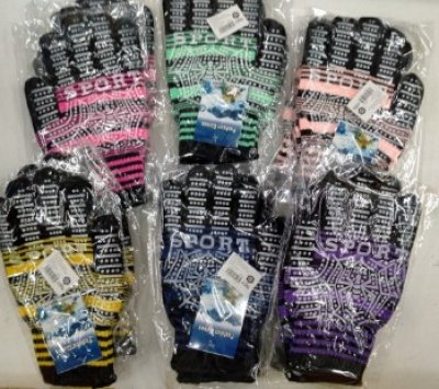 A089-01ถุงมือกันลื่นสีหวาน  บรรจุ 12ชิ้น/แพ็ค ราคา 20บาท/ชิ้น