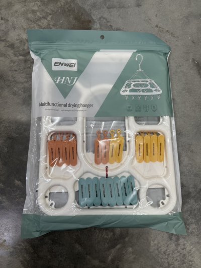 J2025-30#ห่วงแขวนผ้า 811 12ชิ้น/แพ็ค ราคา 89บาท