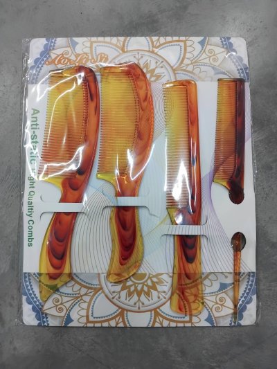 PL-7591#หวีกลัด1*4 12ชิ้น/แพ็ค ราคา20บาท