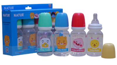 KaKaoขวดทรงกลม4OZแพ็ก4