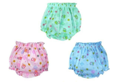 JV008-1 กางเกงเด็กอ่อนหญิง 12ชิ้น/แพ็ค ราคา20บาท