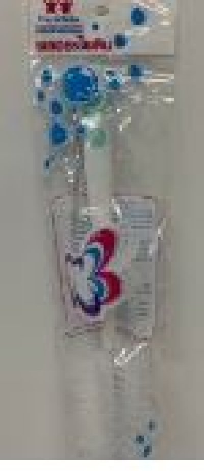 A2/แปรงล้างขวดนมคู่ห้าแฉก(ใส่ถุง) 12ชิ้น/แพ็ค ราคา25บาท