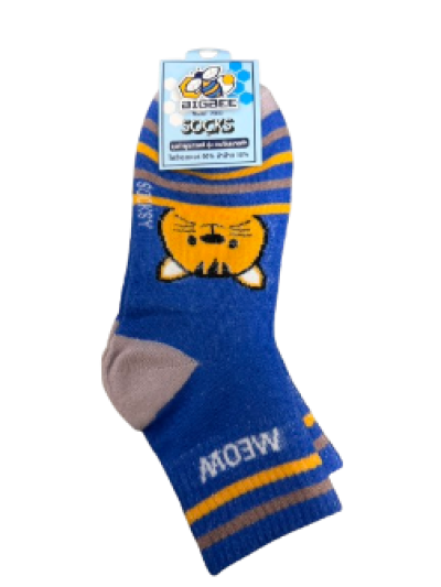 B-70033#ถุงเท้าแฟชั่นข้อยาวคละลาย ญ. 12 ชิ้น/แพ็ค ราคา 10บาท