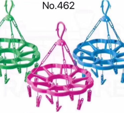 ห่วงตากผ้า NO.462. บรรจุ12ชิ้น/แพ็ค ราคา25บาท/ชิ้น