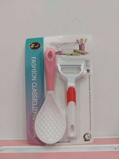 A305-04#ทัพพี+ปอกผัก 12ชิ้น/แพ็ค ราคา20บาท