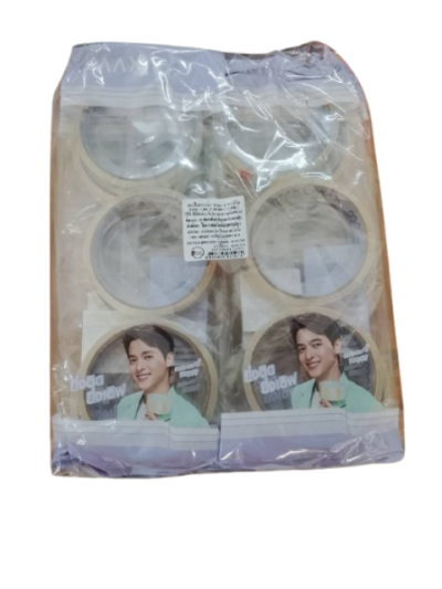 เทปใสกาวน้ำMAX 3 ม้วน 12มม.*30Y 12ชิ้น/แพ็ค ราคา 20 บาท